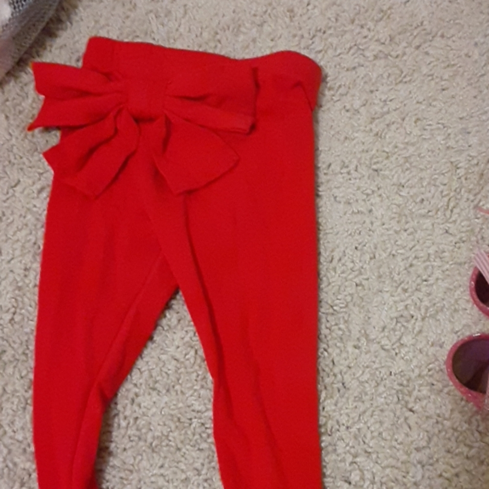 BOW BOTTOM LEGGINGS